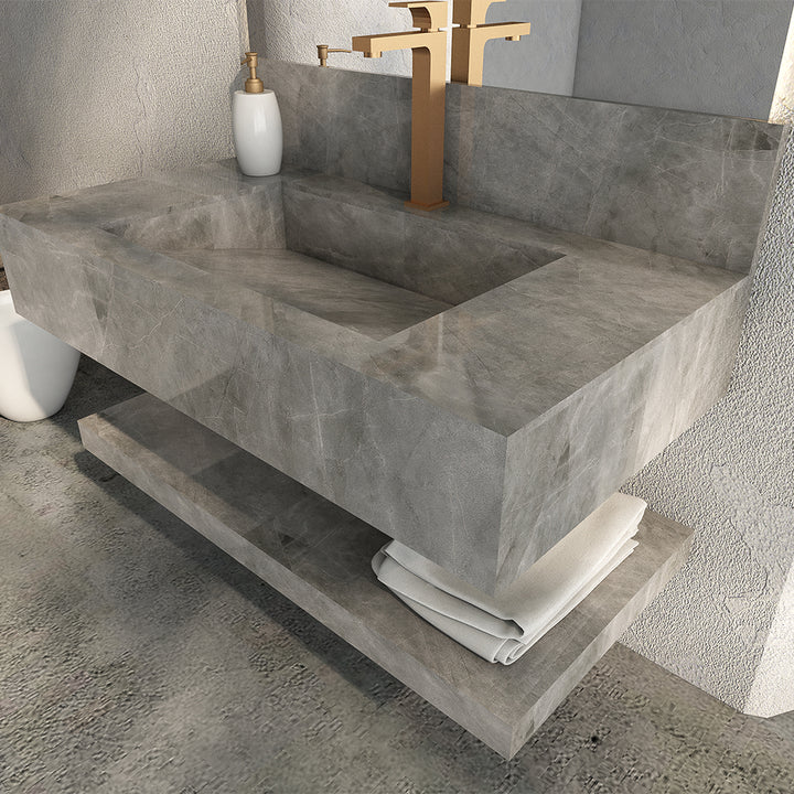 Milano Porcelain Bathroom Countertop