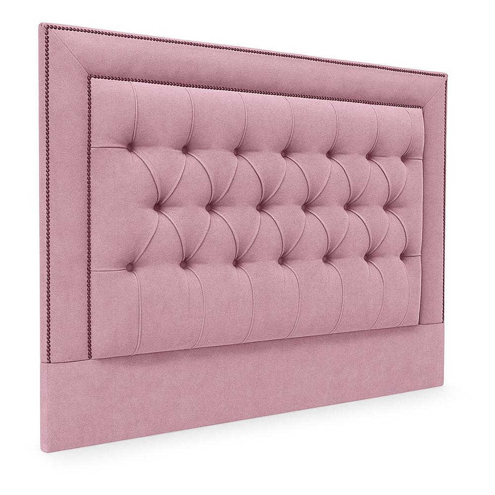 Penny Buttoned Linen Headboard