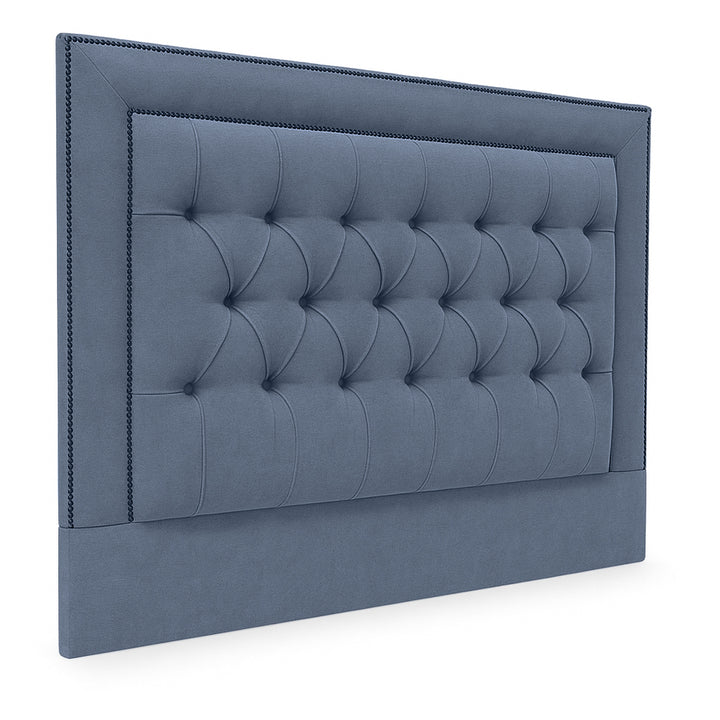 Penny Buttoned Linen Headboard
