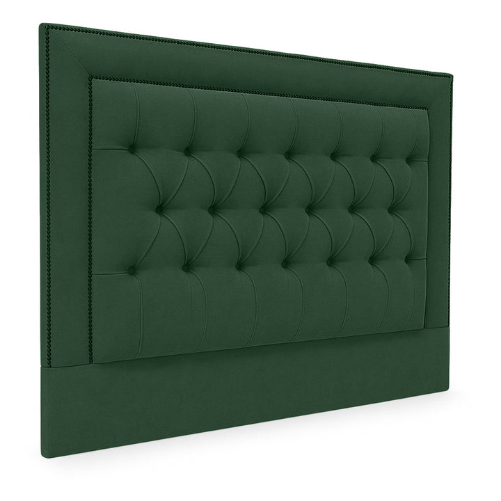 Penny Buttoned Linen Headboard