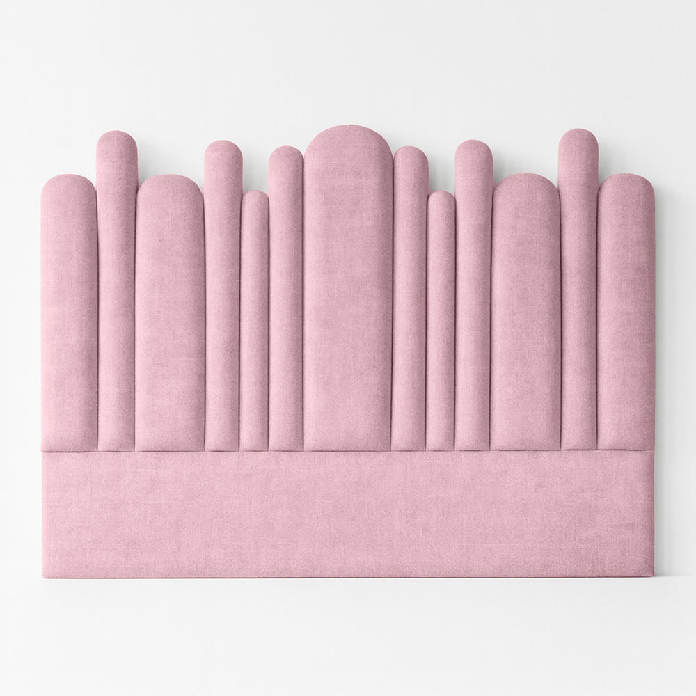 Yardley Artisty Overlap Linen Headboard Only