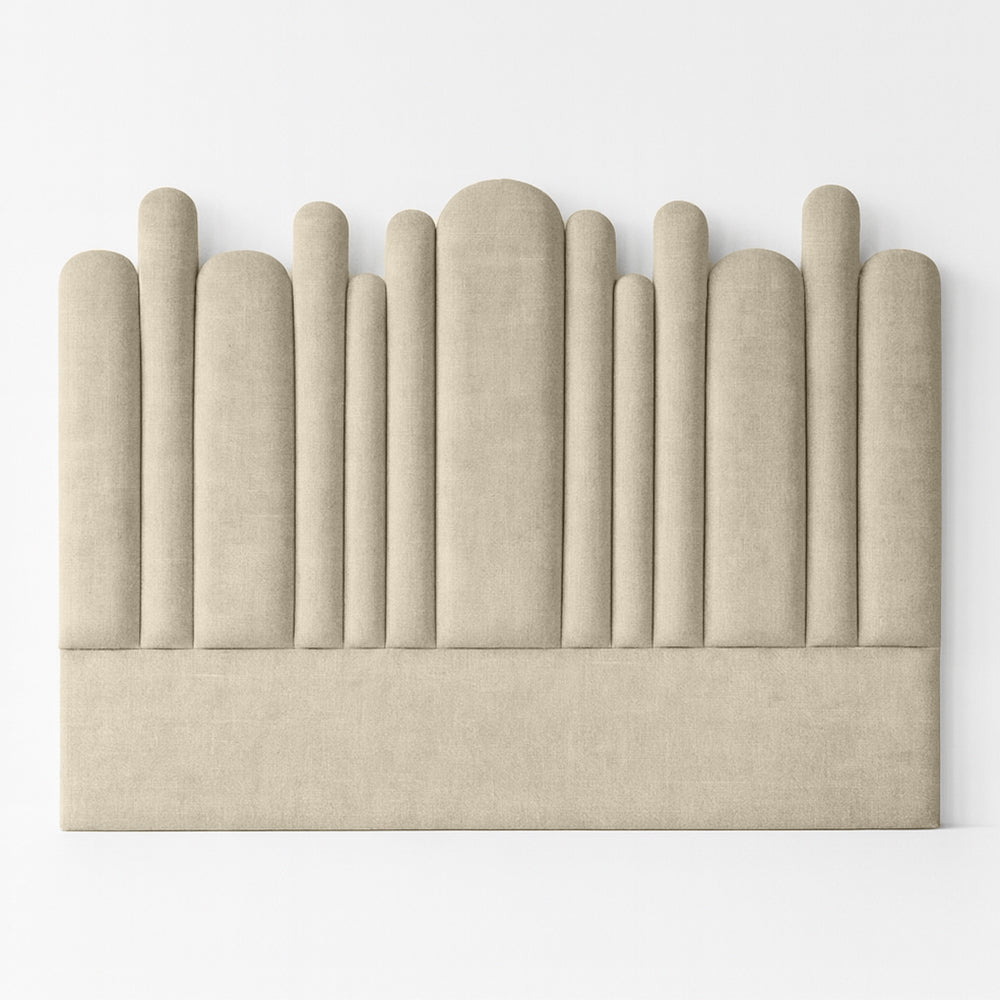 Yardley Artisty Overlap Linen Headboard Only