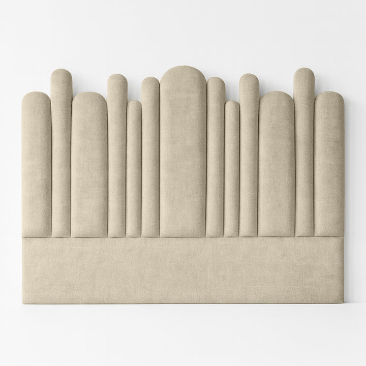 Yardley Artisty Overlap Linen Headboard Only