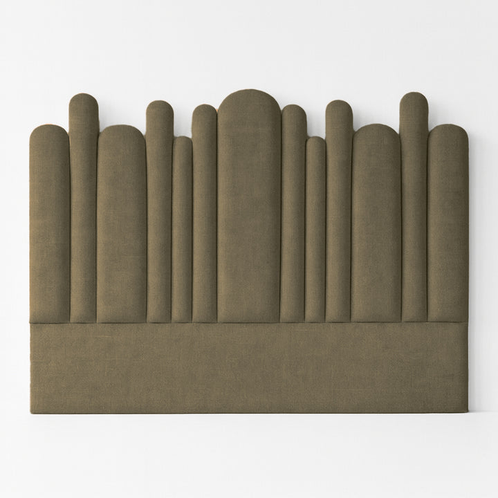 Yardley Artisty Overlap Linen Headboard Only