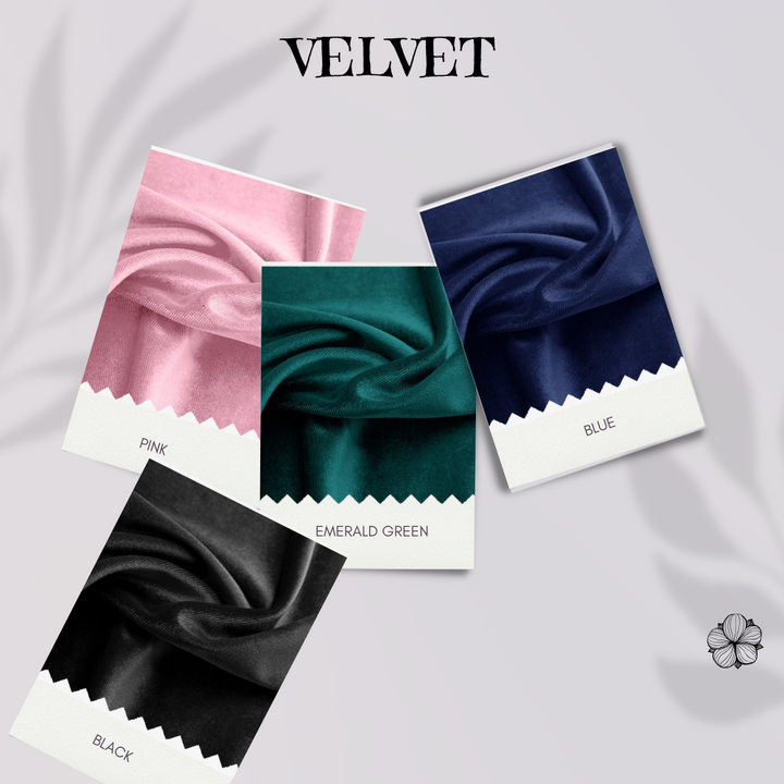 Coralie Upholstered Velvet Wingback Headboard