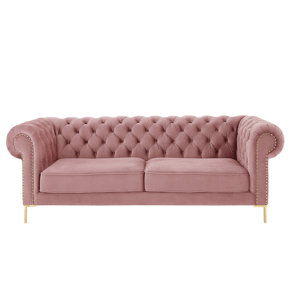 Odel Chesterfield Three Seater Sofa