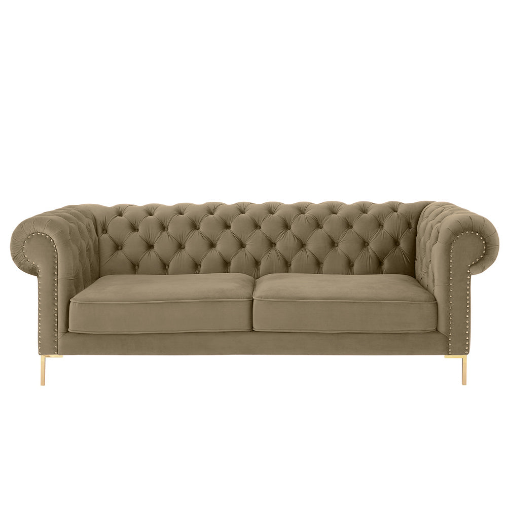Odel Chesterfield Three Seater Sofa