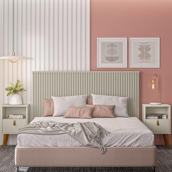 Olbia Headboard With Pedestals