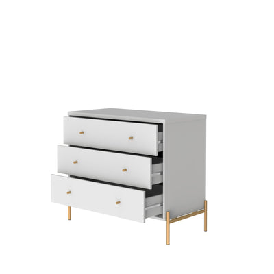 Jasper chest of drawers 94 cm with 3 drawers