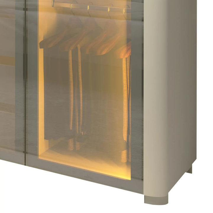 Innova 6-Door Reflecta Wardrobe