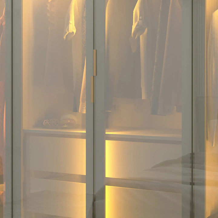 Innova 6-Door Reflecta Wardrobe