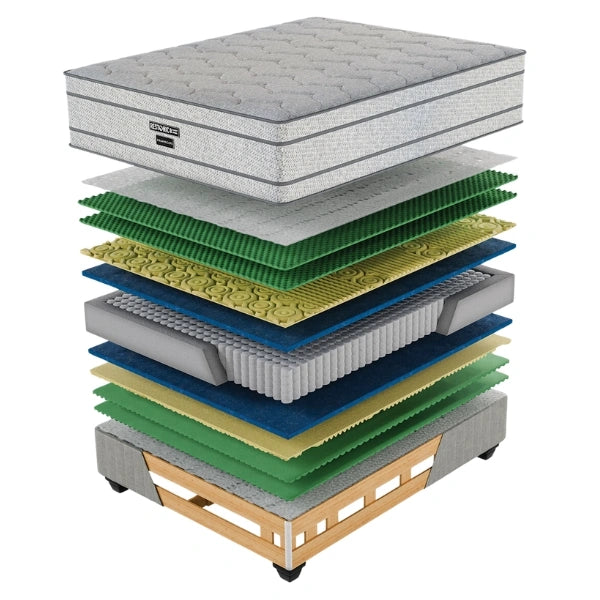 Restonic Pocket Dreamscape Base & Mattress