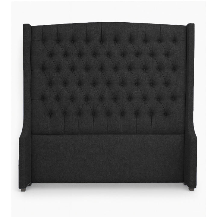 Reya Buttoned Wing Headboard