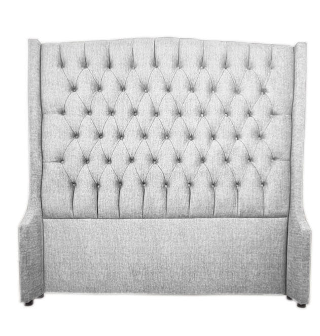 Reya Buttoned Wing Headboard
