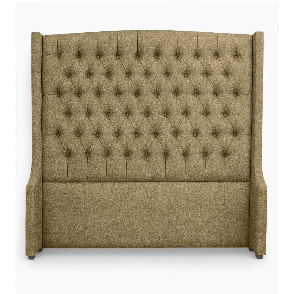 Reya Buttoned Wing Headboard