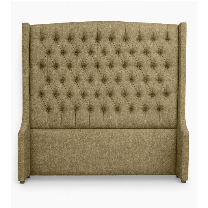 Reya Buttoned Wing Headboard