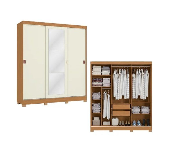 Espejado 3 Door Wardrobe