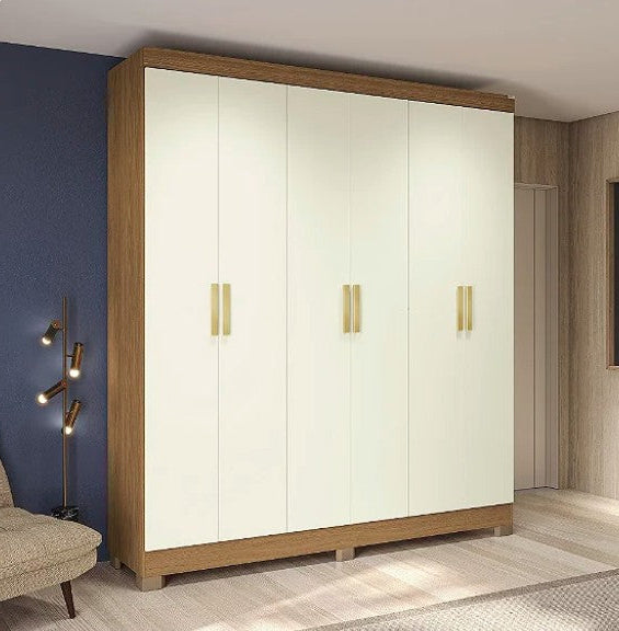 Marisol Wardrobe with 6 Doors and 2 Drawers