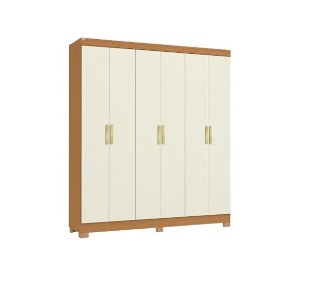 Marisol Wardrobe with 6 Doors and 2 Drawers