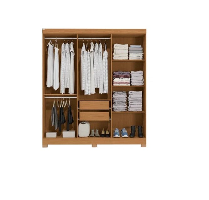 Marisol Wardrobe with 6 Doors and 2 Drawers