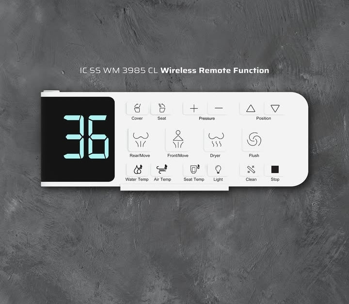 Siren Wall-hung Intelligent Toilet