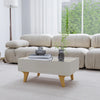 Centro Sena Off-White Wood Coffee Table with Drawer