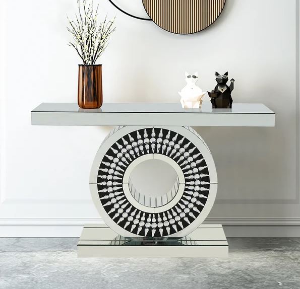 Supōku Console Table Silver