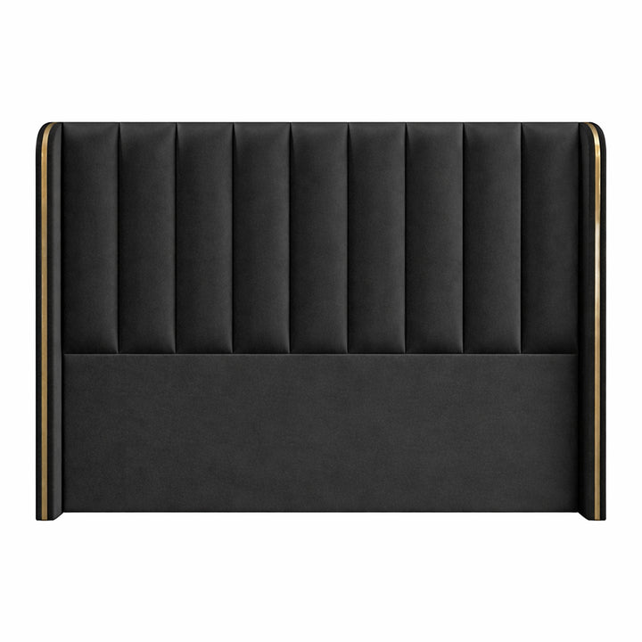 Coralie Upholstered Velvet Wingback Headboard