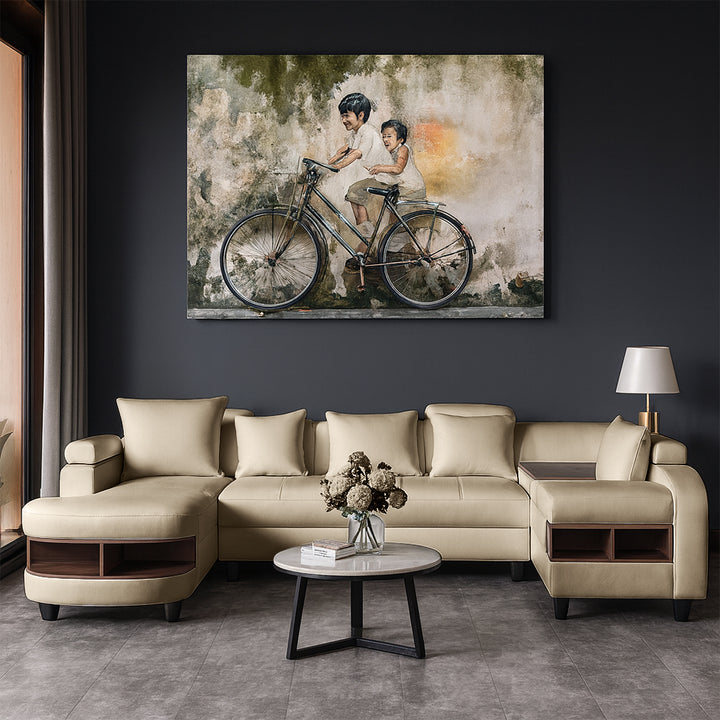 Clarence U Shape Sectional Corner Sofa- PU