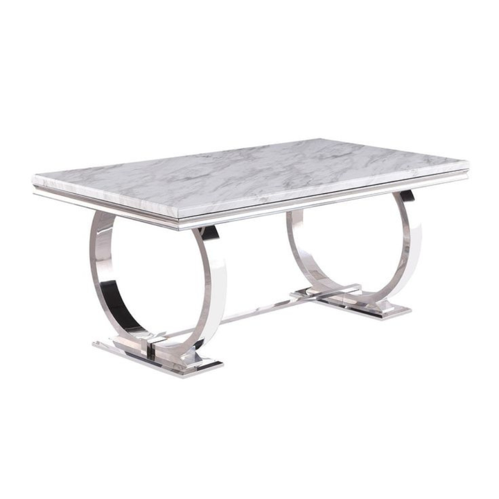 Nyla Marble Top Dining Table