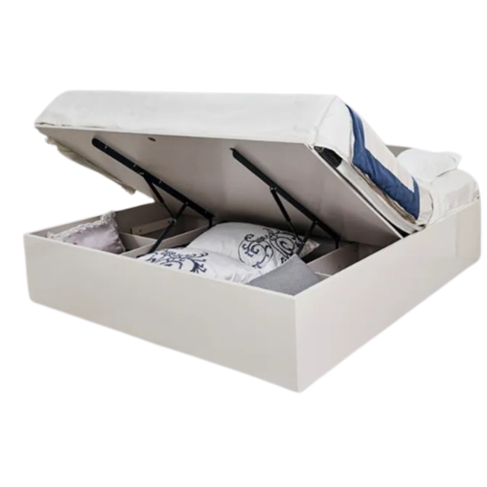 Nuvia Luxury Sleigh Bed with Storage