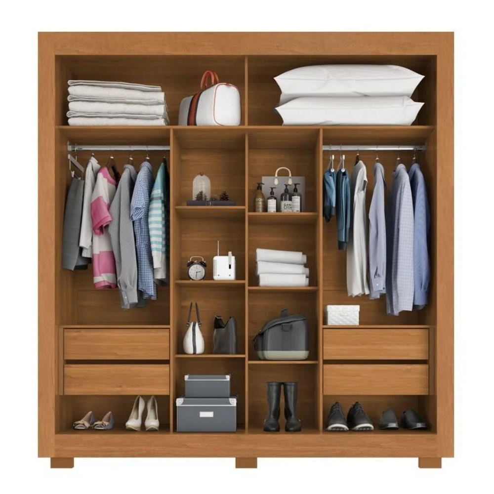 Titanium 2-Door Sliding Wardrobe