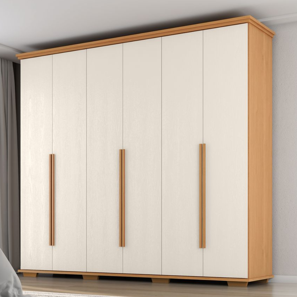 Everest 6-Door 5-Drawer Wardrobe