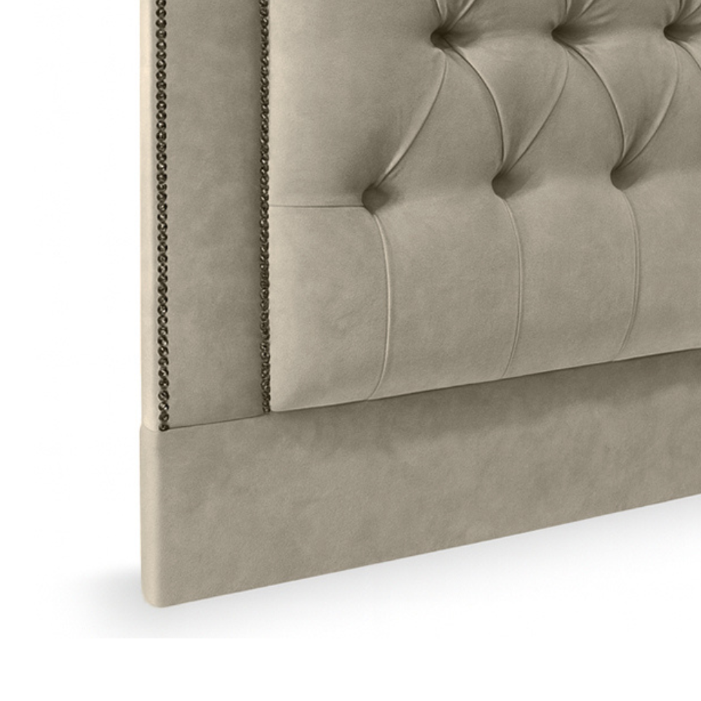 Penny Buttoned Headboard