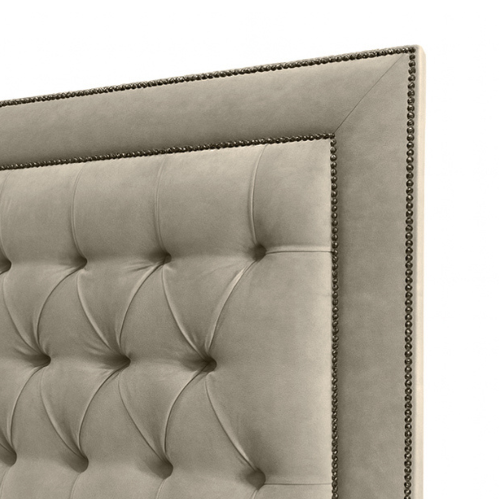 Penny Buttoned Headboard