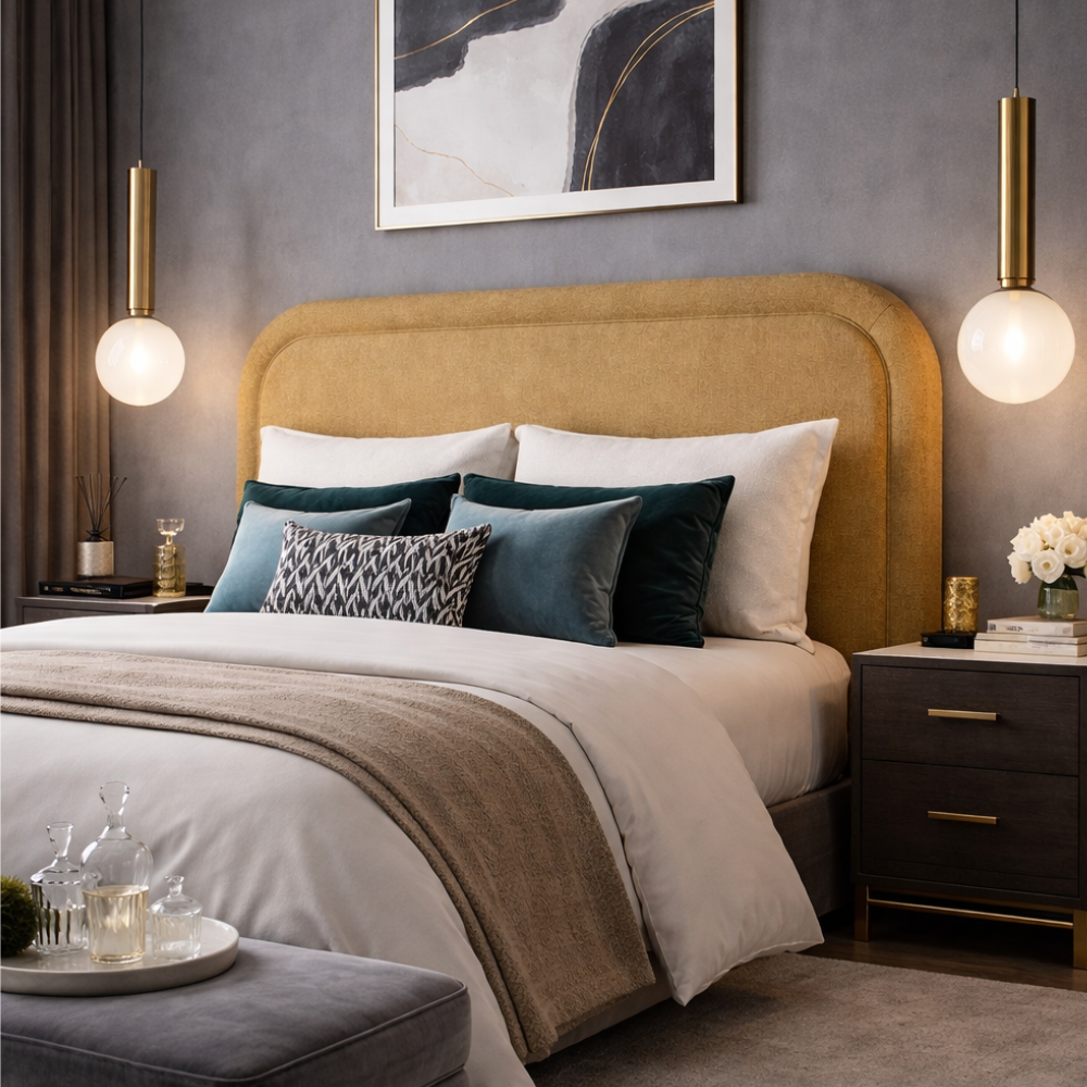 Bella Linen Headboard
