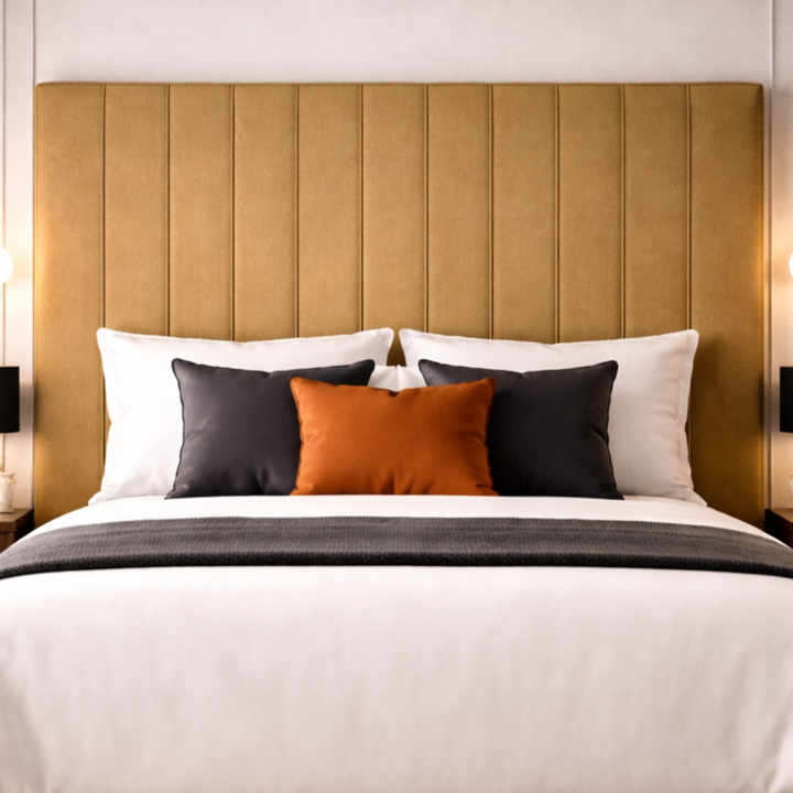 Liora Upholstered Linen Headboard