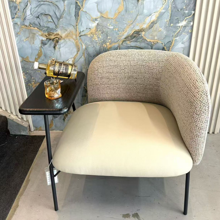Sabrina Occasional Chair with Integrated Side Table
