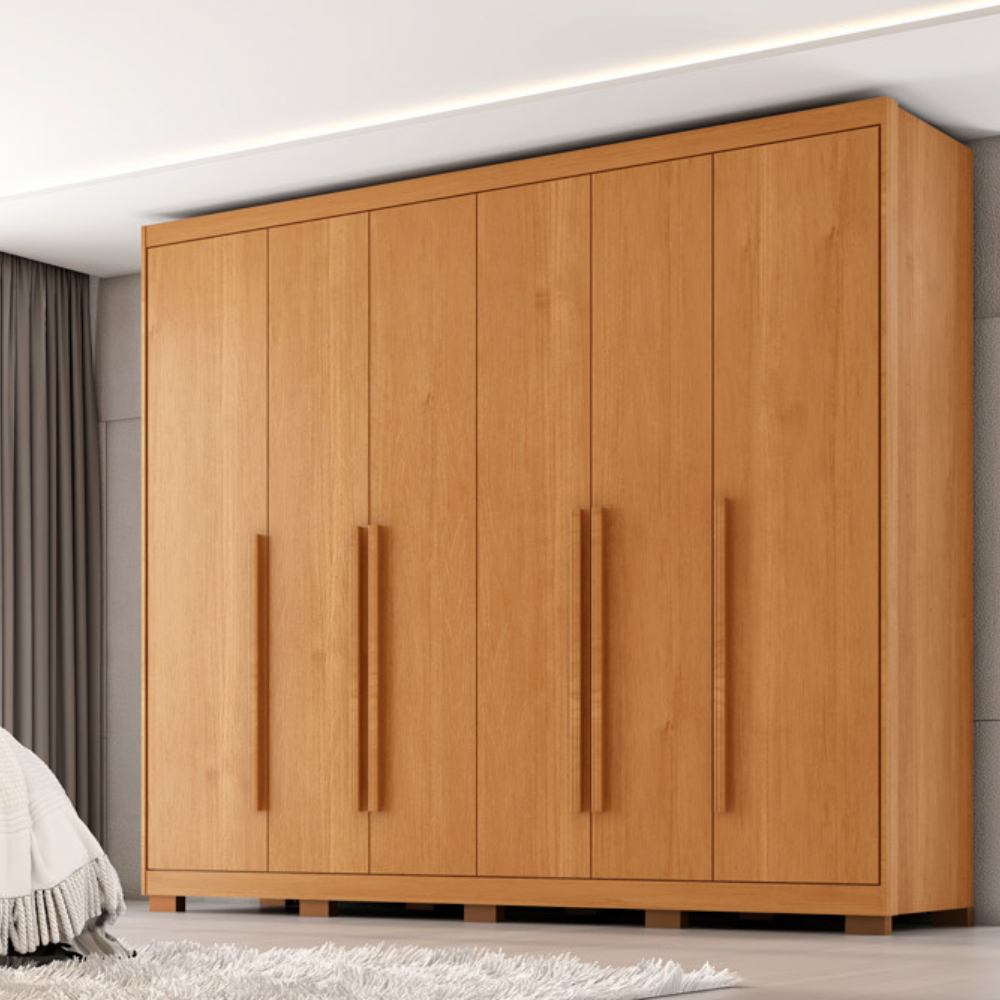 Platinum 6-Door Wardrobe with 6 Drawers