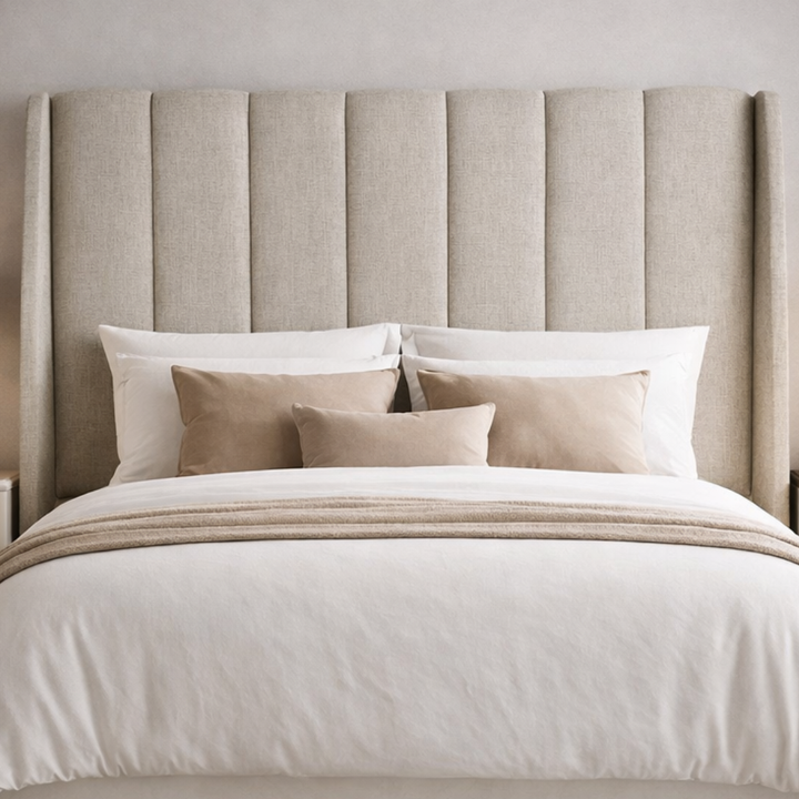 Damira Upholstered Wingback Headboard