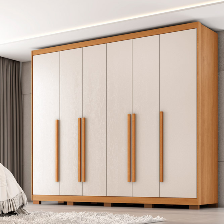 Platinum 6-Door Wardrobe with 6 Drawers