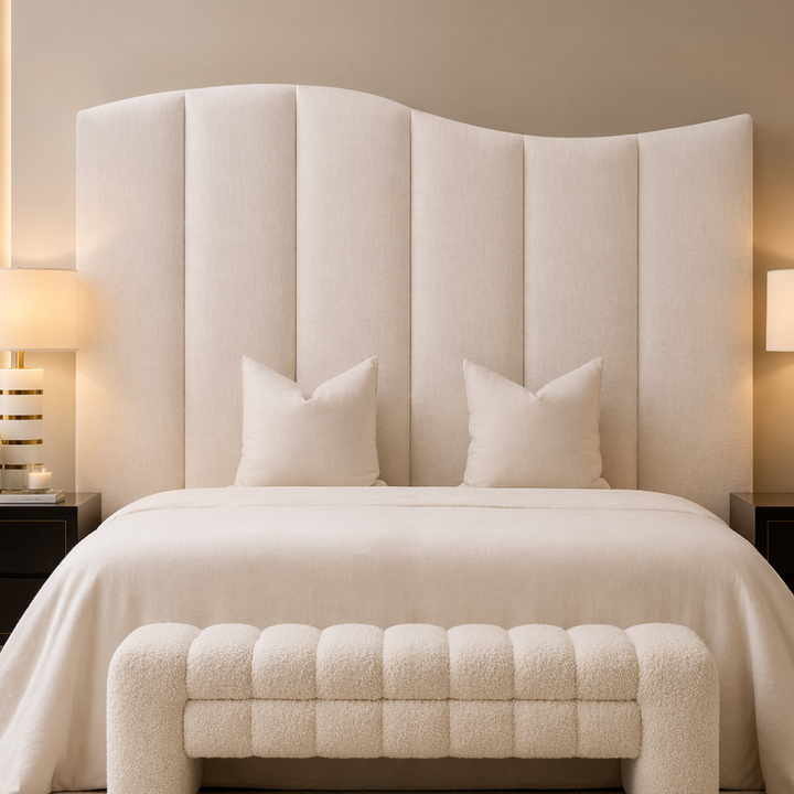 Magnolia Upholstered Linen Headboard