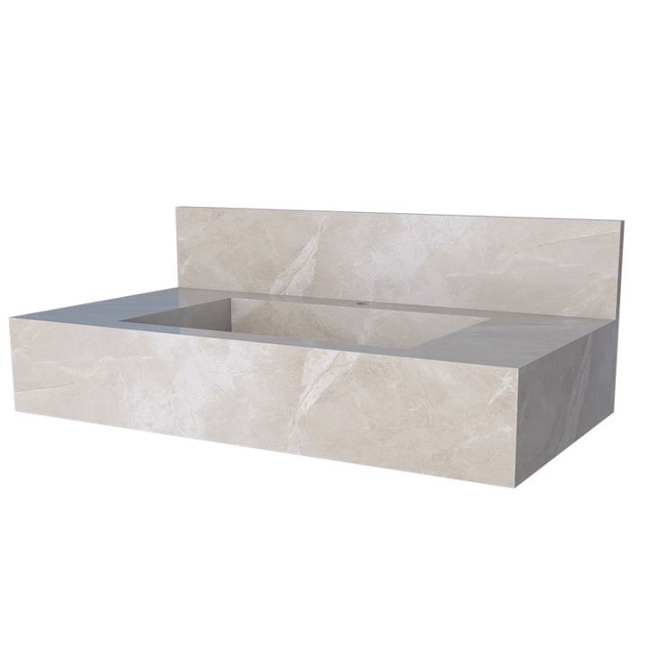 Milano Porcelain Bathroom Countertop