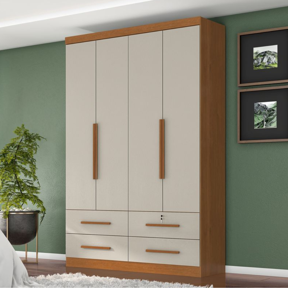 Maximus Plus 4-Door Wardrobe