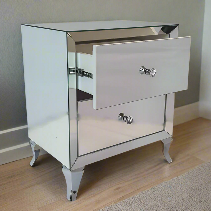Elite Mirror 2 Drawer Pedestal
