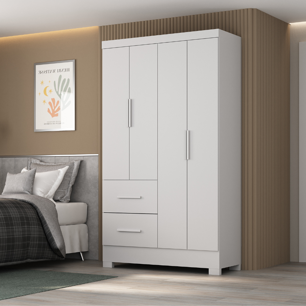 Primordial Max 4-Door Wardrobe with 2 Drawers