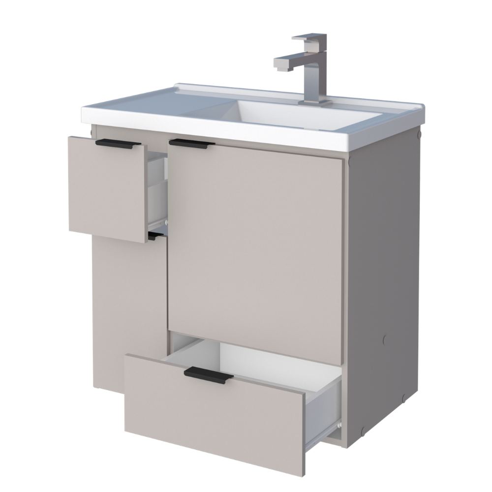 Orquídea Wooden Bathroom Vanity 60cm