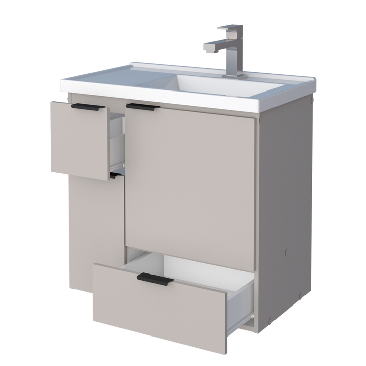 Orquídea Wooden Bathroom Vanity 60cm