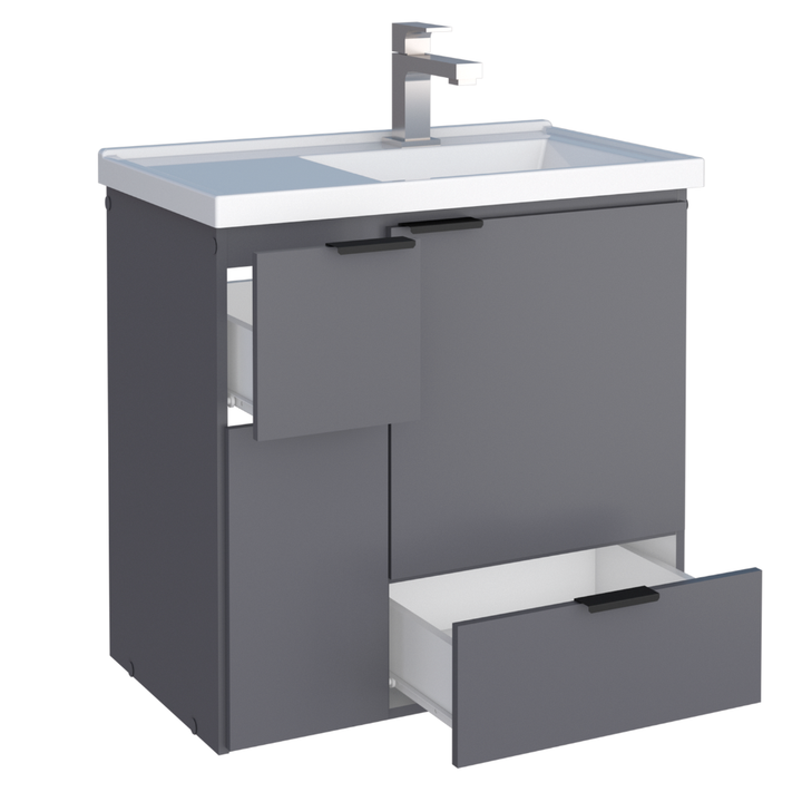 Orquídea Wooden Bathroom Vanity 60cm