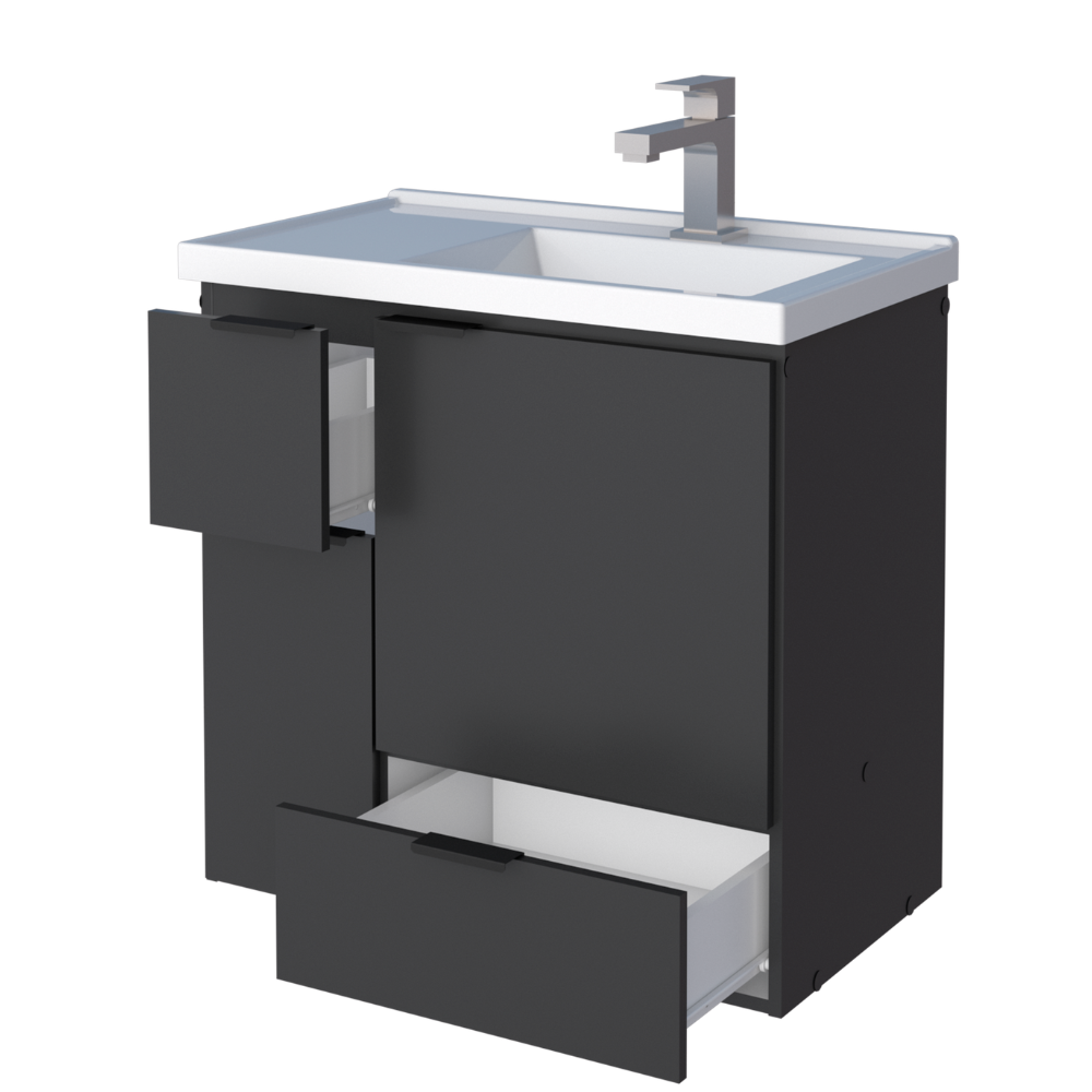 Orquídea Wooden Bathroom Vanity 60cm